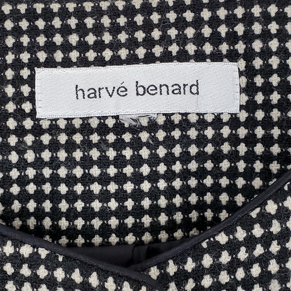 Harve Benard Blazer Black and White Size Large - Picture 7 of 8